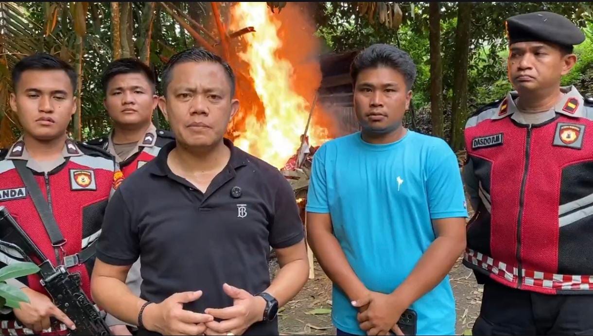 GSN di Sibolangit Bandar Diringkus, Belasan Paket Sabu Disita