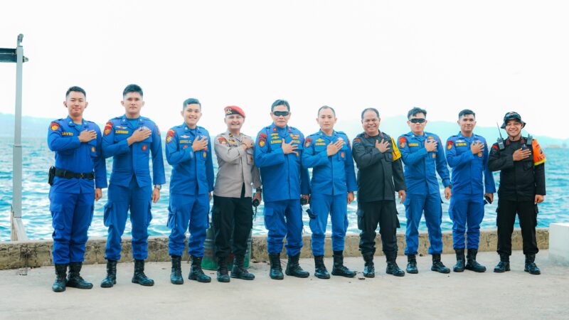 Polda Sumut Sukses Amankan Pengumuman Juara Endurance Aquabike Toba 2025