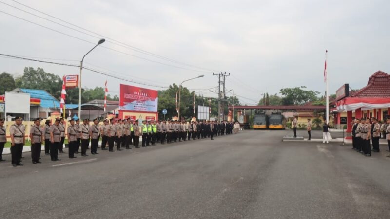 Polresta Deli Serdang Gelar Upacara Peringatan Hari Juang Polri Tahun 2025