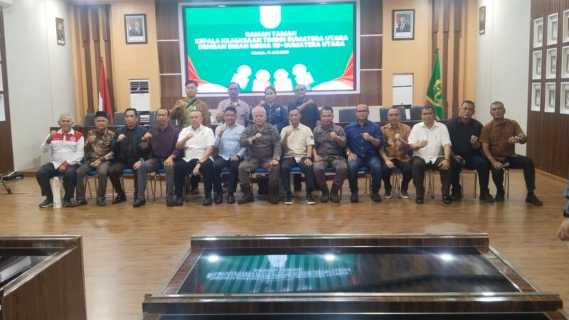 Saresehan Kejatisu dan Wartawan: Komitmen Baru Bangun Sinergi Penegakan Hukum di Sumut