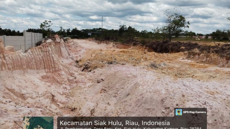 Galian C di Jalan Sari Madu Kembali Tuai Sorotan Warga