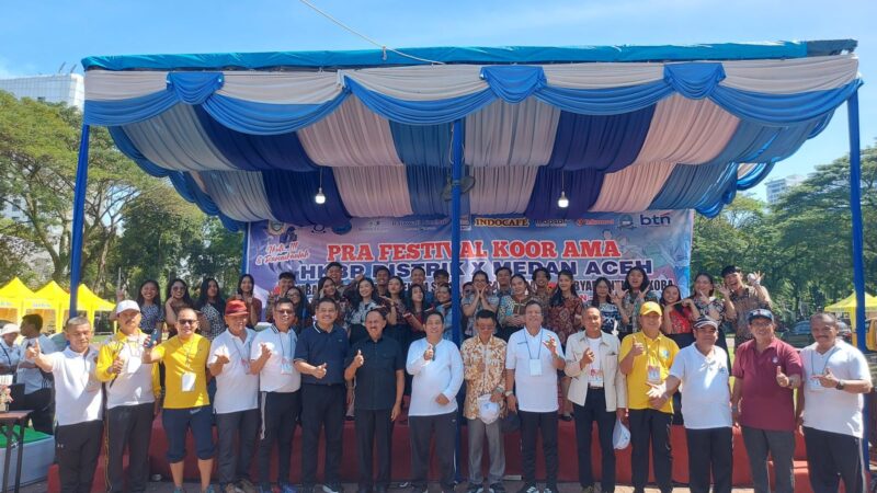 Anggota Dewan DPRI RI Menghadiri Festival Koor Ama HKBP Distrik X Medan-Aceh Tahun 2025.