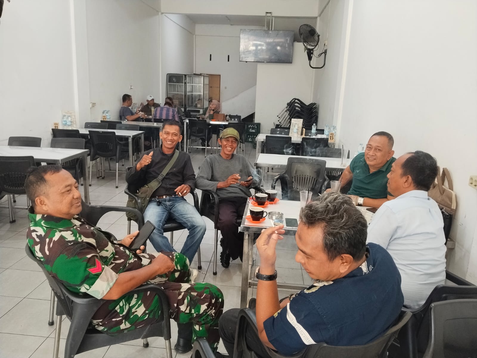 Mersinergi Satu Komando Bersama TNI di Pekanbaru