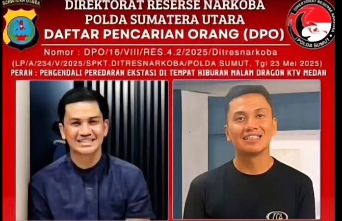 Dir Narkoba Polda Sumut Terbitkan DPO 2 Pria Pengendali Narkoba Hiburan Malam Dragon KTV Medan
