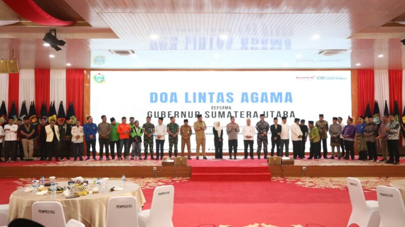 Doa Lintas Agama, Kapolda Sumut : Kritik Jadi Energi, Polisi Hadir untuk Masyarakat