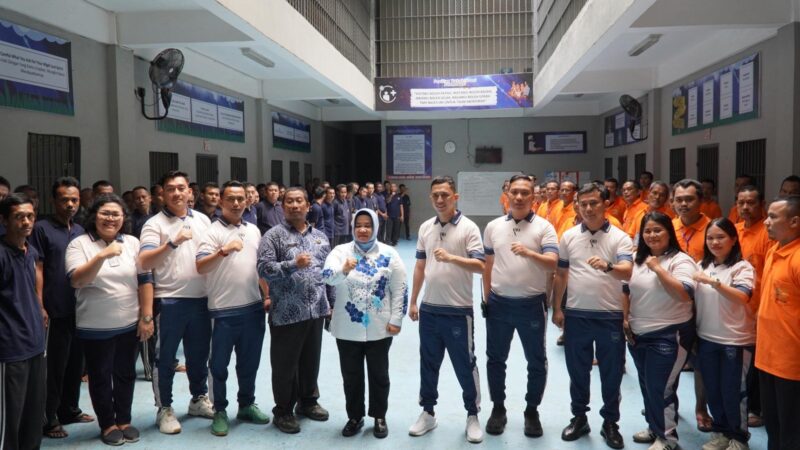 Rutan Kelas I Medan Terima Kunjungan Direktur Perawatan Kesehatan dan Rehabilitasi Ditjen PAS