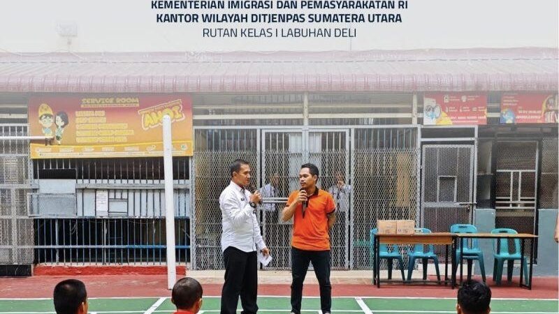 Karutan Kelas I Labuhan Deli Beri notivasi Kepada Warga Binaan