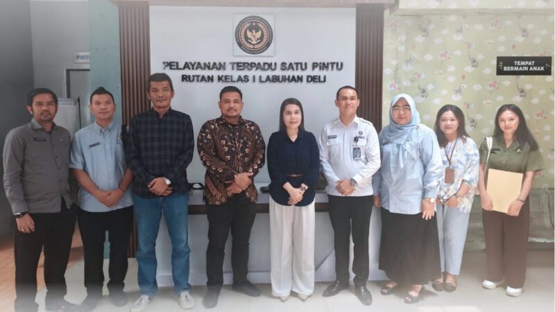 Pastikan Akurasi Data Pemilih, KPU Kota Medan Kunjungi Rutan Labuhan Deli