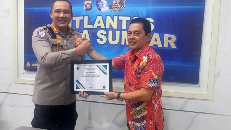 Perkuat Sinergi Pers dan Polisi, PWI Sumbar Terima Dukungan Ditlantas Polda Sumbar
