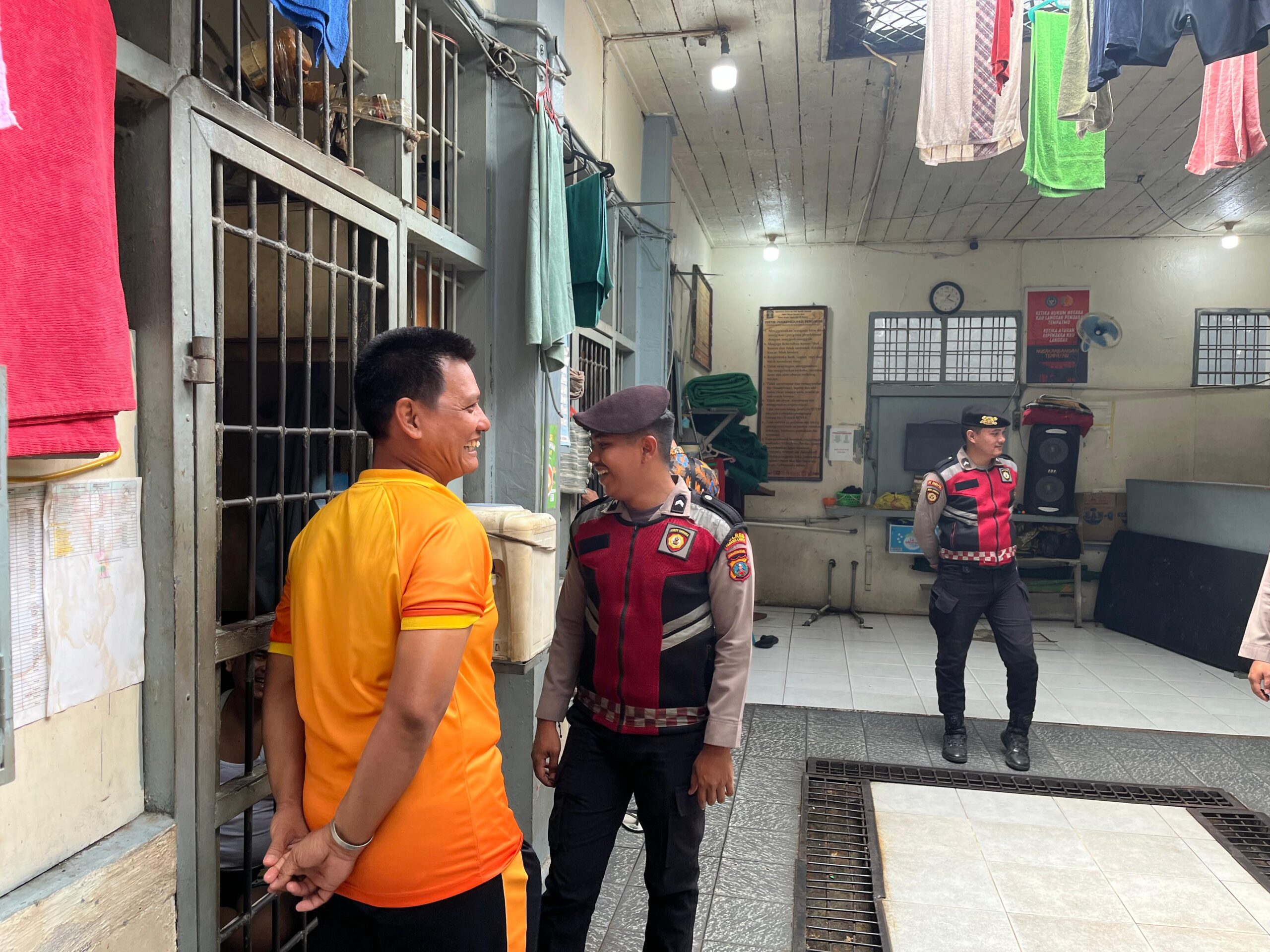 Polres Palas dan Rutan Kelas IIB Sibuhuan Gelar Razia Gabungan, Ini Hasilnya.