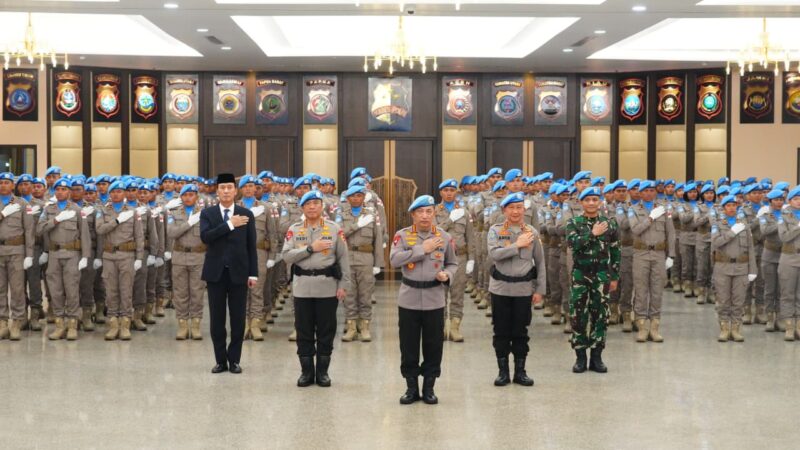 Misi Perdamaian, 7 Personel Polda Sumut Gabung Pasukan Perdamaian PBB Berangkat ke Afrika Tengah