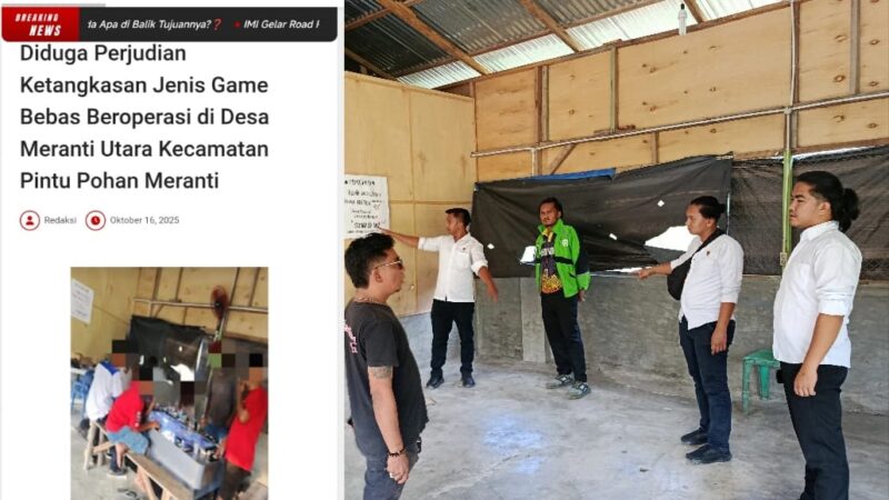 Respons Isu Judi, Tim Jatanras Polres Toba Sisir Lokasi di Pintu Pohan, Hasilnya Nihil