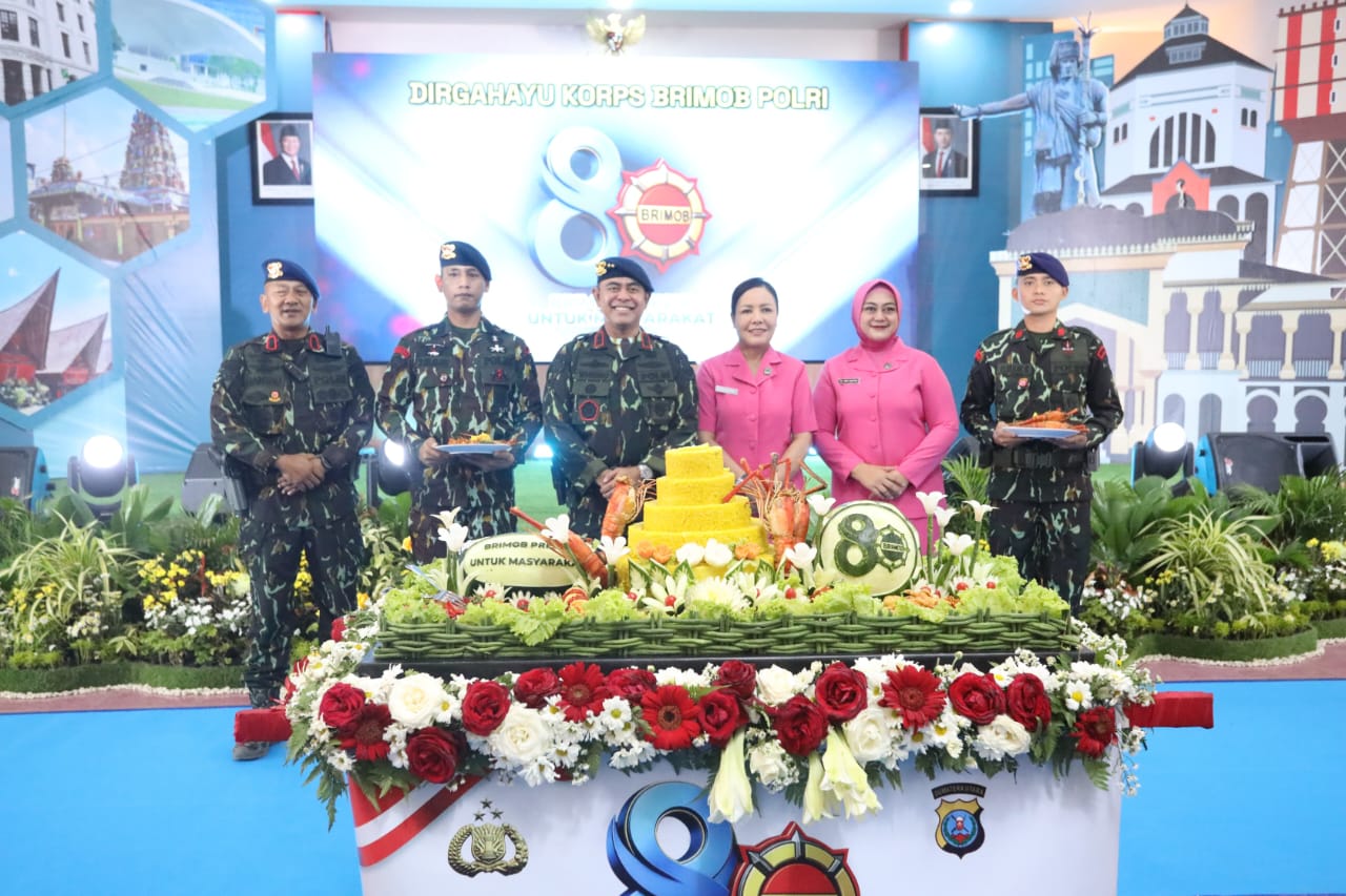 Pesan Kapolda Sumut di HUT ke-80 Brimob: Tetap Tangguh di Lapangan, Terus Berprestasi untuk Negeri