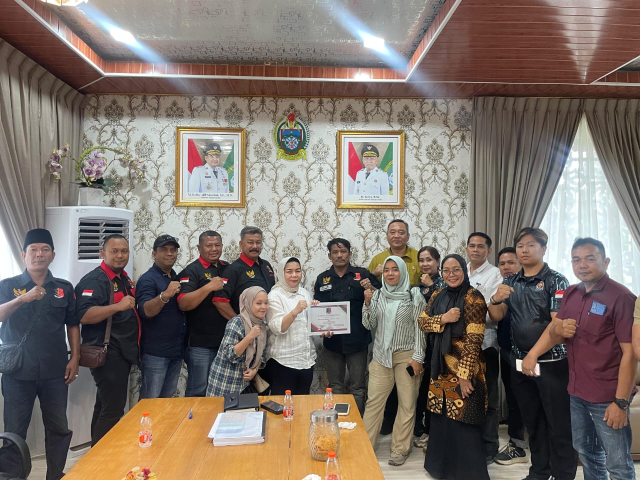 LSM TKN dan Disnaker Sumut Duduk Bersama, Bahas Solusi Konflik Buruh dan Pengusaha