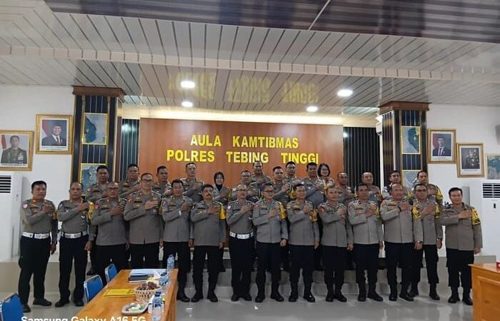 Optimalkan Kinerja, Satgas Ops Zebra Toba 2025 Polres Karo Ikuti Supervisi dari Polda Sumut