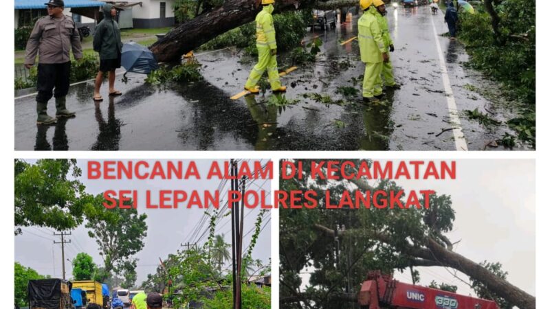 Polres Langkat All Out Tangani Bencana: Dari Evakuasi, Atur Lalin, hingga Koordinasi Lintas Instansi