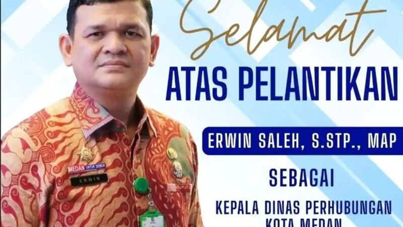 Breaking News: Kadishub Medan Erwin Saleh Ditahan Kejari Terkait Korupsi MFF 2024