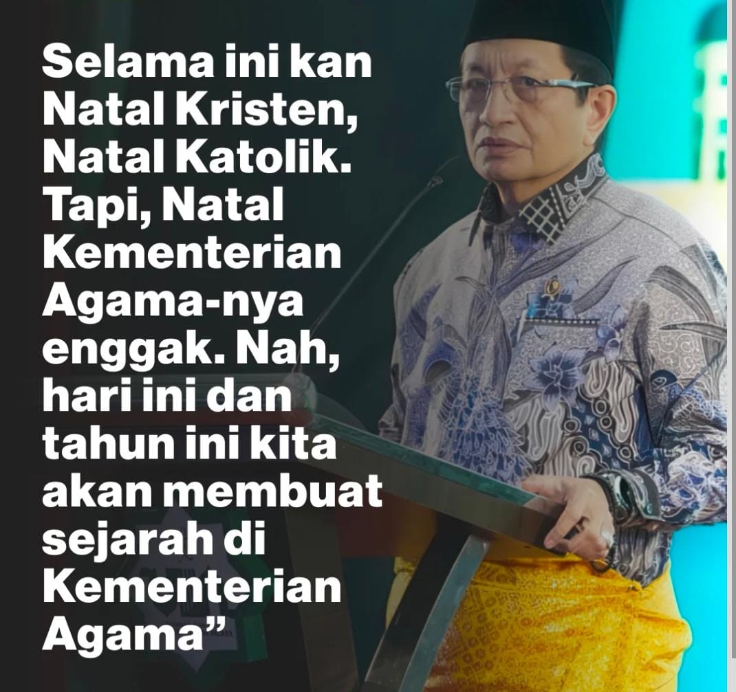 Rencana Baru Kementerian Agama: Gelar Perayaan Natal Bersama untuk Pertama Kali