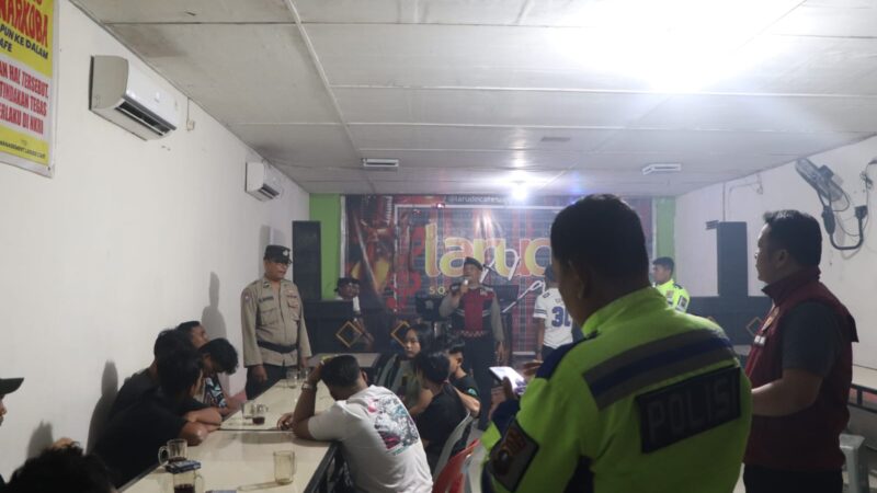 Polres Serdang Bedagai Gelar Patroli Malam Antisipasi Kriminalitas dan Guantibmas di Serdang Bedagai