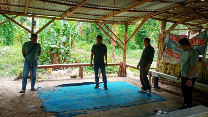 Polsek Binjai Barat Langsung Datangi TKP Terkait Pemberitaan Dugaan Perjudian