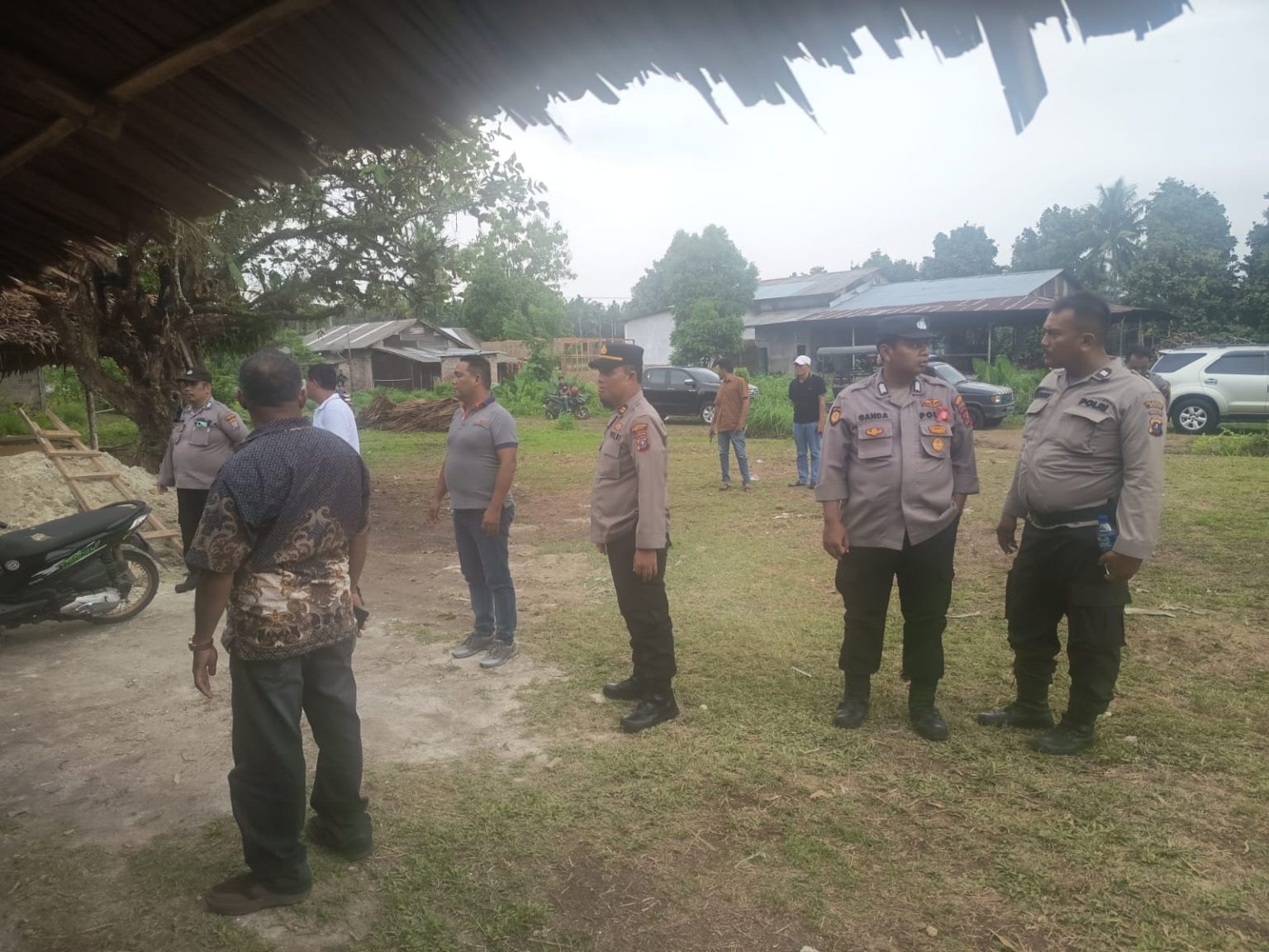 Polsek Kutalimbaru Turun ke Lokasi Usai Viral Dugaan Judi Sabung Ayam, Hasil Nihil