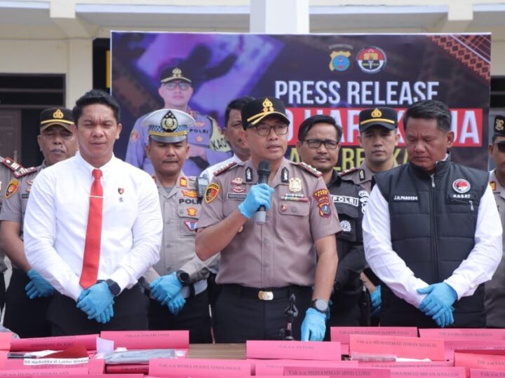 Polres Karo Tuntaskan Puluhan Kasus dalam 100 Hari, Kapolres: Kami Tidak Bisa Bekerja Sendiri