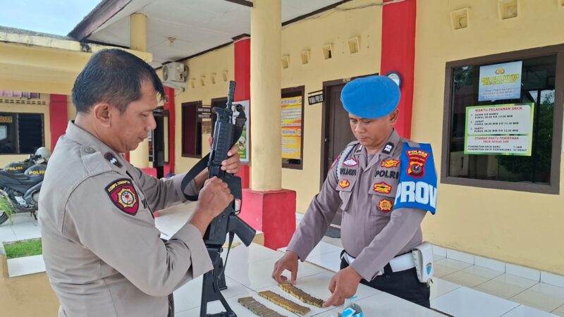 Propam Polda Sumut Periksa Senpi Polres Sergai, Temukan Sejumlah Catatan di Gudang dan Samapta