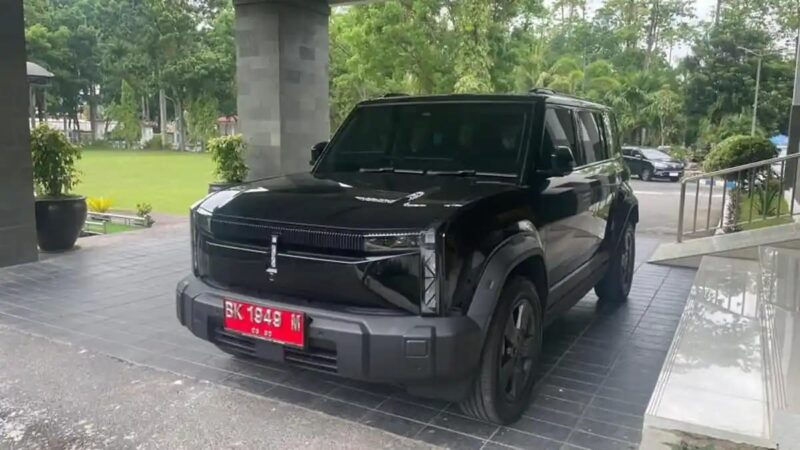 Uang Sewa Rp 14 Jutaan Per Bulan, Mobil Dinas Bupati Deliserdang Dr.Asri Ludin Tambunan Model Listrik Bergaya Off Road