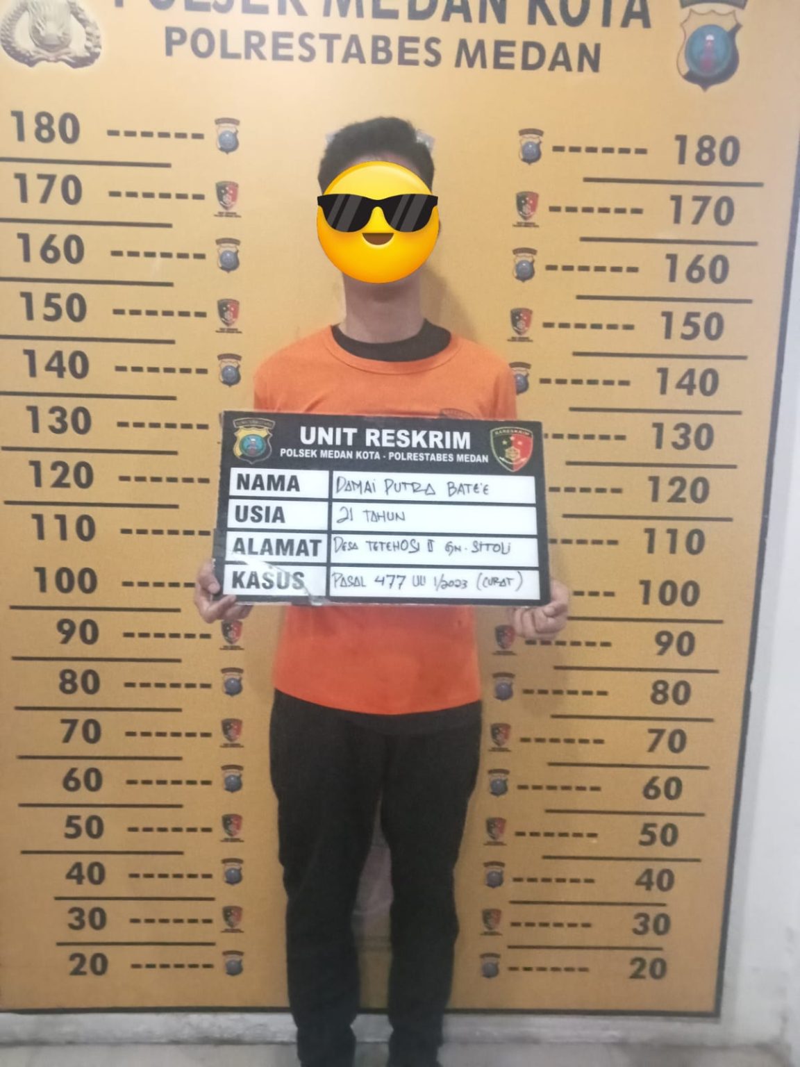 Unit Reskrim Polsek Medan Kota Berhasil Amankan Pelaku Melakukan Pencurian Cincin