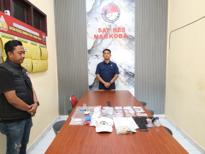 Doorstop Kasat Res Narkoba, Ungkap Giat GSN Dalam Dua Pekan Berhasil Ringkus 23 Tersangka dan Sita 36,21 Gram Sabu*