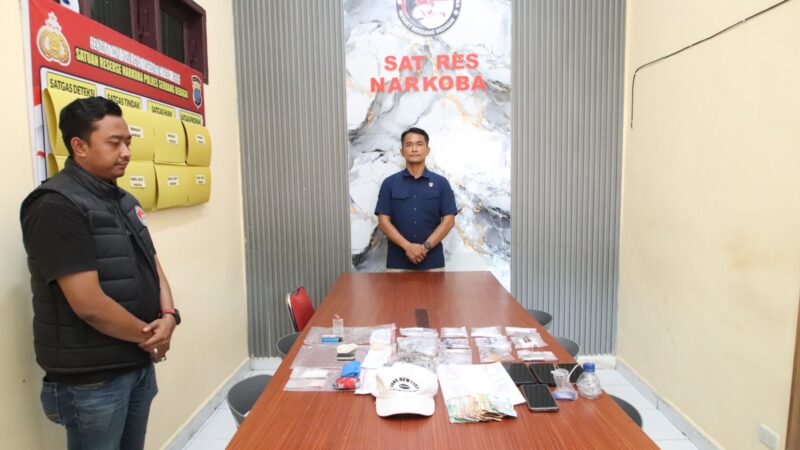 Doorstop Kasat Res Narkoba, Ungkap Giat GSN Dalam Dua Pekan Berhasil Ringkus 23 Tersangka dan Sita 36,21 Gram Sabu*