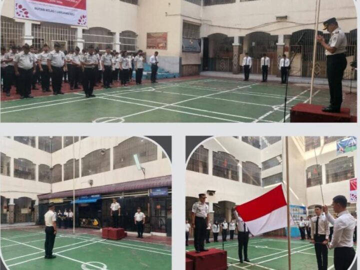 Rutan Kelas I Labuhan Deli Gelar Upacara Hari Lahir Pancasila di Blok Hunian