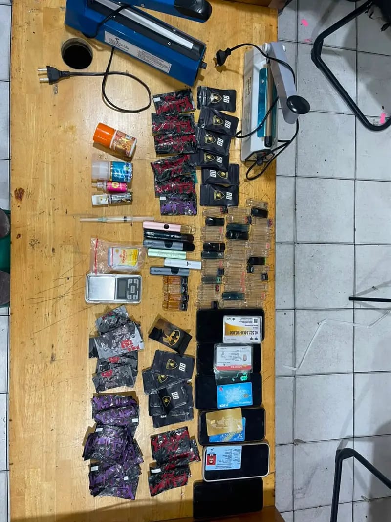 Operasi Senyap Satresnarkoba Polrestabes Medan Bongkar Home Industri Pod Getar Kombinasi Zat Berbahaya
