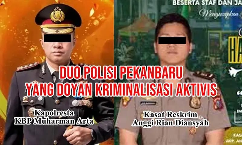 Hukum yang Disandera Penguasa : Kasus Larshen Yunus dan Potret Kelam Kriminalisasi Aktivis di Pekanbar