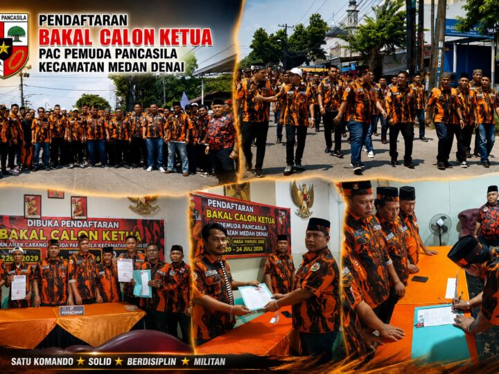 Dukungan Padat Pengurus Ranting, Guntur Sahputra Satu-satunya Bakal Calon Ketua PAC PP Medan Denai