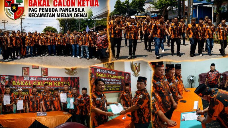 Dukungan Padat Pengurus Ranting, Guntur Sahputra Satu-satunya Bakal Calon Ketua PAC PP Medan Denai